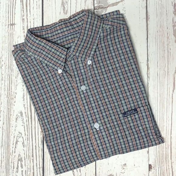 Men's Chaps Ralph Lauren Plaid Button Up LS Shirt - Picture 2 of 5